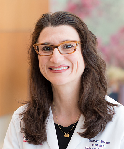 Elisabeth C. Elsinger, DPM, Attending Physician, Podiatric Medicine and Surgery, Podiatry
